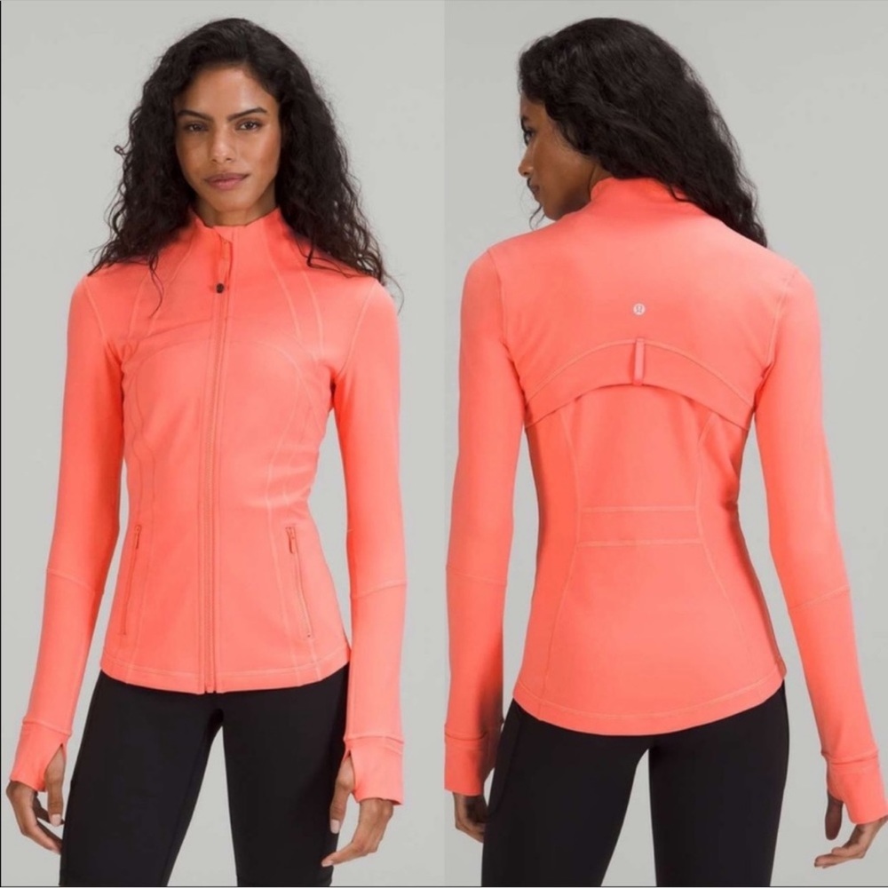 Lululemon Athletica Align Jacket in Raspberry Cream Size:8 HARDLY WORN